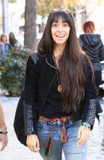 OONA CHAPLIN Out and About in Beverly Hills 01/13/2017