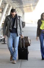PADMA LAKSHMI at JFK Airport in New York 01/13/2017