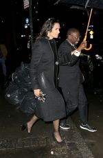 PADMA LAKSHMI Night Out in New York 01/17/2017