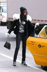 PADMA LAKSHMI Out and About in New York 01/18/2017