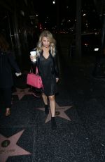 PAIGE VANZANT Night Out in Hollywood 01/13/2017