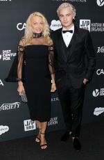 PAMELA ANDERSON at 6th Annual Sean Penn & Friends Haiti Rising Gala in Beverly Hills 01/07/2017