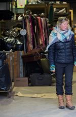 PAMELA ANDERSON at a Refugee Camp in Calais 01/25/2017