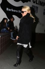 PAMELA ANDERSON at LAX Airport in Los Angeles 01/15/2017