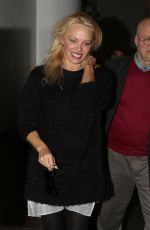 PAMELA ANDERSON at LAX Airport in Los Angeles 01/15/2017
