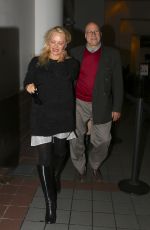 PAMELA ANDERSON at LAX Airport in Los Angeles 01/15/2017
