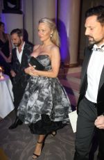 PAMELA ANDERSON Leaves Four Seasons George V Hotel in Paris 01/27/2017