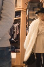 PAMELA ANDERSON Out and Abut in Paris 01/26/2017