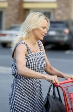 PAMELA ANDERSON Shopping at Trader Joe
