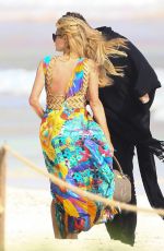 PARIS HILTON at a Beach in Tulum 01/10/2017