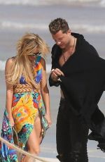 PARIS HILTON at a Beach in Tulum 01/10/2017