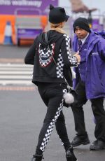 PARIS HILTON at Heathrow Airport in London 01/30/2017