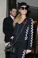 PARIS HILTON at Heathrow Airport in London 01/30/2017