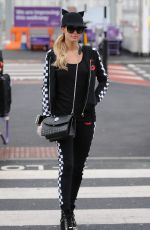 PARIS HILTON at Heathrow Airport in London 01/30/2017