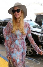 PARIS HILTON at LAX Airport in Los Angeles 01/06/2017