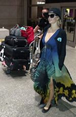 PARIS HILTON at Los Angeles International Airport 01/02/2017