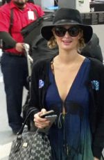 PARIS HILTON at Los Angeles International Airport 01/02/2017