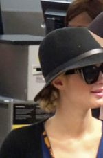 PARIS HILTON at Los Angeles International Airport 01/02/2017