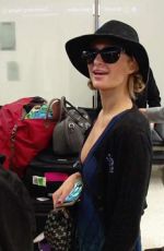 PARIS HILTON at Los Angeles International Airport 01/02/2017