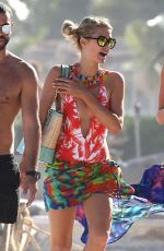 PARIS HILTON in Swimsuit at a Beach in Cancun 01/09/2017