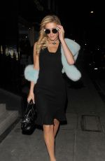 PARIS HILTON Leaves Mayfair Hotel in London 01/26/2017