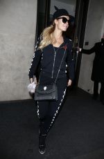 PARIS HILTON Leaves Mayfair Hotel in London 01/30/2017