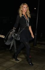 PARIS HILTON Night Out in London 01/23/2017