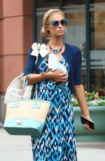 PARIS HILTON Out with Her Dog in Beverly Hills 01/03/2017