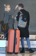 PARIS JACKSON at Charles De Gaulles Airport in Paris 01/17/2017