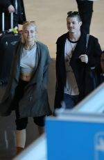 PARIS JACKSON at Charles De Gaulles Airport in Paris 01/17/2017