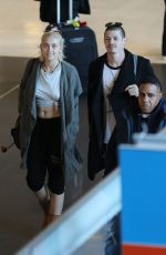 PARIS JACKSON at Charles De Gaulles Airport in Paris 01/17/2017
