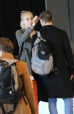 PARIS JACKSON at Charles De Gaulles Airport in Paris 01/17/2017