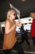 PARIS JACKSON at Los Angeles International Airport 01/24/2017