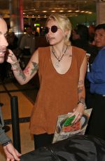 PARIS JACKSON at Los Angeles International Airport 01/24/2017