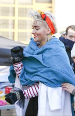 PARIS JACKSON on the aet of a Chanel Photoshoot in Paris 01/18/2017