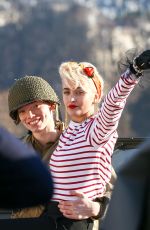PARIS JACKSON on the aet of a Chanel Photoshoot in Paris 01/18/2017