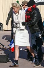 PARIS JACKSON on the aet of a Chanel Photoshoot in Paris 01/18/2017
