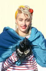 PARIS JACKSON on the aet of a Chanel Photoshoot in Paris 01/18/2017