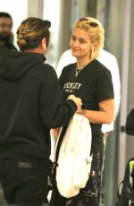 PARIS JACSKON at LAX Airport in Los Angeles 01/29/2017