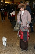 PARKER POSEY Arrives in Salt Lake City 01/21/2017