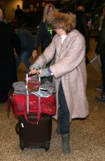 PARKER POSEY Arrives in Salt Lake City 01/21/2017