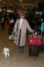 PARKER POSEY Arrives in Salt Lake City 01/21/2017