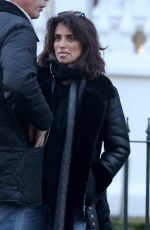 PENELOPE CRUZ Out and About in London 01/20/2017