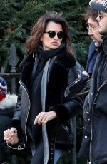 PENELOPE CRUZ Out and About in London 01/20/2017