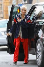 PIA MIA PEREZ at a Gas Station in West Hollywood 01/03/2017