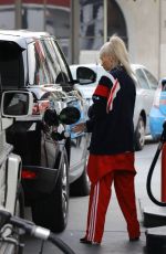 PIA MIA PEREZ at a Gas Station in West Hollywood 01/03/2017