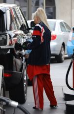 PIA MIA PEREZ at a Gas Station in West Hollywood 01/03/2017
