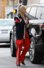 PIA MIA PEREZ at a Gas Station in West Hollywood 01/03/2017