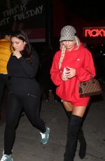 PIA MIA PEREZ Night Out in West Hollywood 01/24/2017