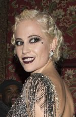 PIXIE LOTT Arrives at Her 26th Birthday Party in London 01/22/2017